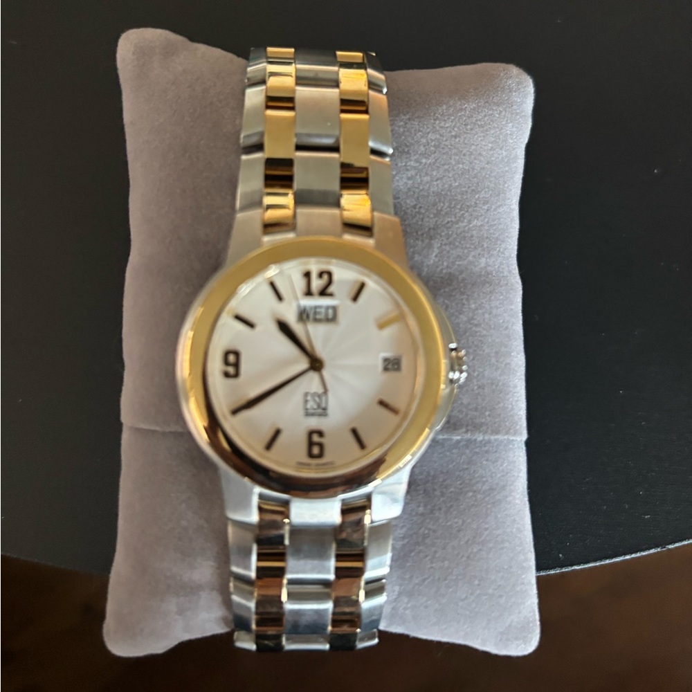 Elegant Two-Tone Men's Watch